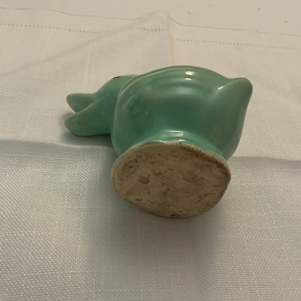 Small green duck planter vintage - Picture 6 of 10